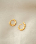 Twist Hoop Earrings - The Local Space