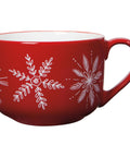 Snowflakes Latte Mug - The Local Space