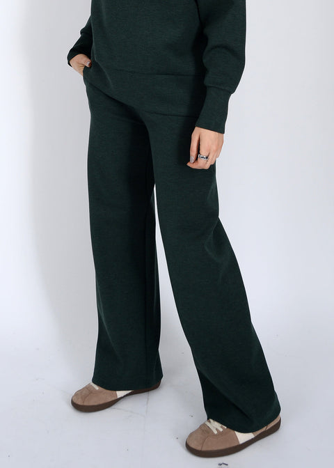 Victoria Mel Soft Knit Pull On Straight Leg Pants - The Local Space