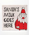 Santa's Milk Coasters (SALE) - The Local Space