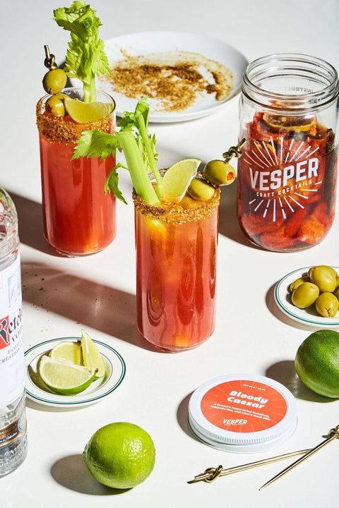 Vesper Craft Cocktails Bloody Caesar - Craft Cocktail and Mocktail Infusion Jar - The Local Space
