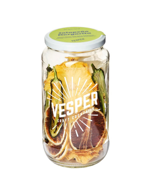 Vesper Craft Cocktails Jalapeno Margarita infusion jar cocktail kit - The Local Space