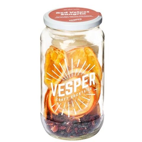 Vesper Craft Cocktails Red Velvet Sangria infusion jar cocktail kit - The Local Space
