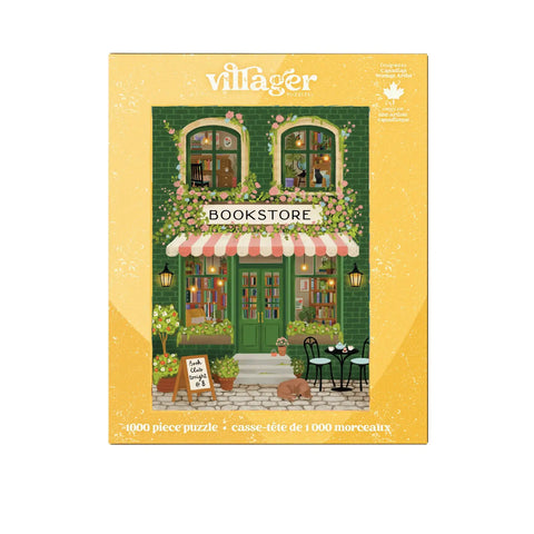 Emerald Bookstore - 1000 Piece Puzzle