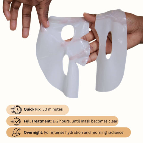 Vitamin C Melting Mask | Hydrogel Mask - The Local Space