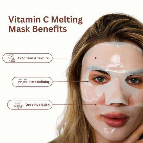 Vitamin C Melting Mask | Hydrogel Mask - The Local Space