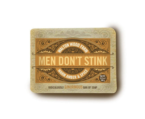 Walton Wood Farm Corp. Men Don’t Stink Soap – Amber & Spice - The Local Space