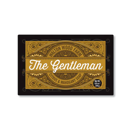 The Gentleman – Citrus & Mahogany Bar Soap