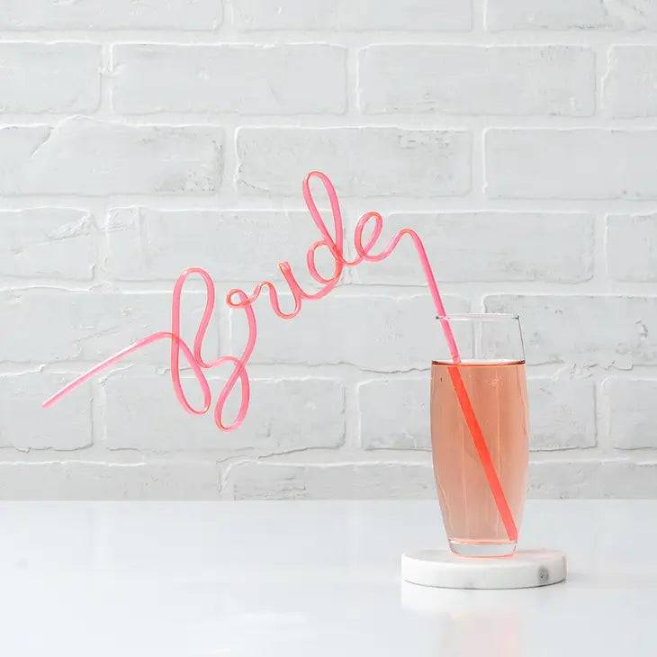 Bride Bachelorette Party Silly Straw - The Local Space