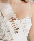 Bride Satin Bachelorette Party Sash - The Local Space