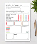 Weekly Self - Care Planner - The Local Space