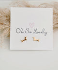 Weiner Dog Stud Earrings - The Local Space