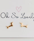 Weiner Dog Stud Earrings - The Local Space