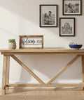 Welcome - ish | Wood Sign - The Local Space