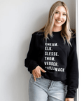 West Coast Wild Child Chilliwack Mountain Range Crewneck Sweatshirt - The Local Space