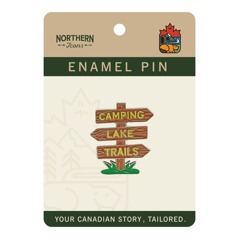 Wilderness Wayfinder | Enamel Pin - The Local Space