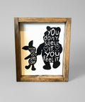 Winnie the Pooh | Wood Sign - The Local Space