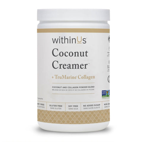 withinUs Coconut Creamer + TruMarine® Collagen – Dairy - Free Collagen Coffee Booster - The Local Space