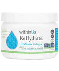 withinUs ReHydrate + TruMarine® Collagen – Premium Electrolyte Powder - The Local Space
