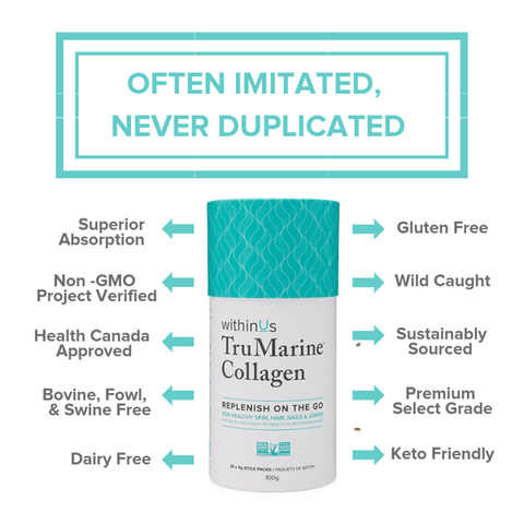 withinUs TruMarine® Collagen – Ultra - Pure Marine Collagen Peptides - The Local Space