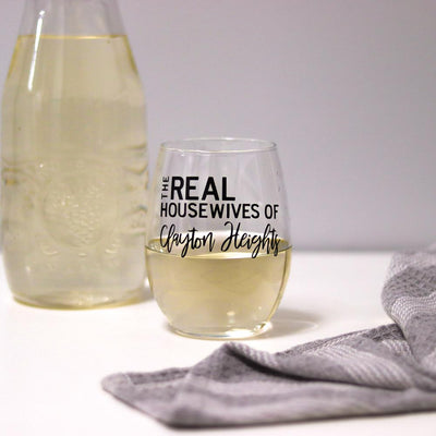 The Real Housewives Wine Glasses | Multiple Designs | The Local Space.