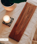 Custom Engraved Wooden Cribbage Board with Cards & Pegs - The Local Space