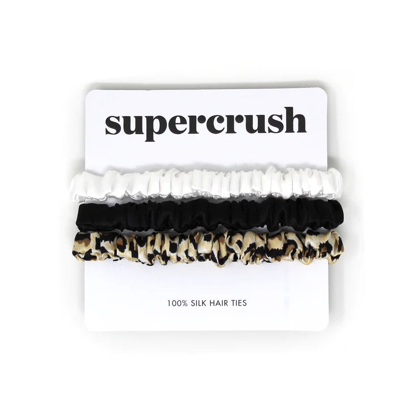 Supercrush Silk Hair Ties in Essentials, The Local Space, Local Canadian Brands